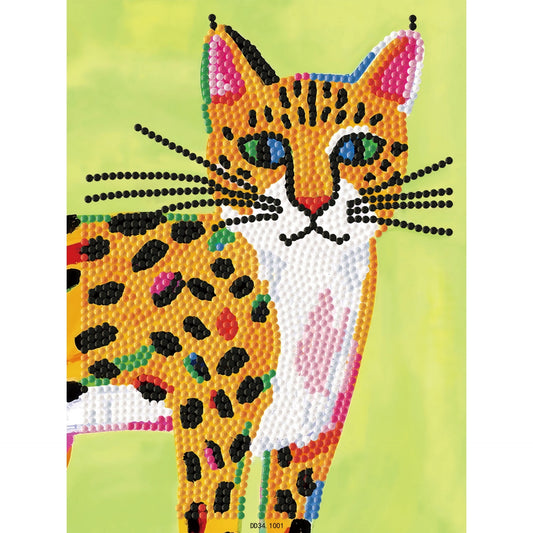 Diamond Dotz Stretched Canvas – Tiger – 15 x 20cm