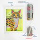 Diamond Dotz Stretched Canvas – Tiger – 15 x 20cm