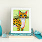 Diamond Dotz Stretched Canvas – Tiger – 15 x 20cm