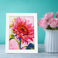 Diamond Dotz Stretched Canvas – Ruby Eclipse – 15 x 20cm