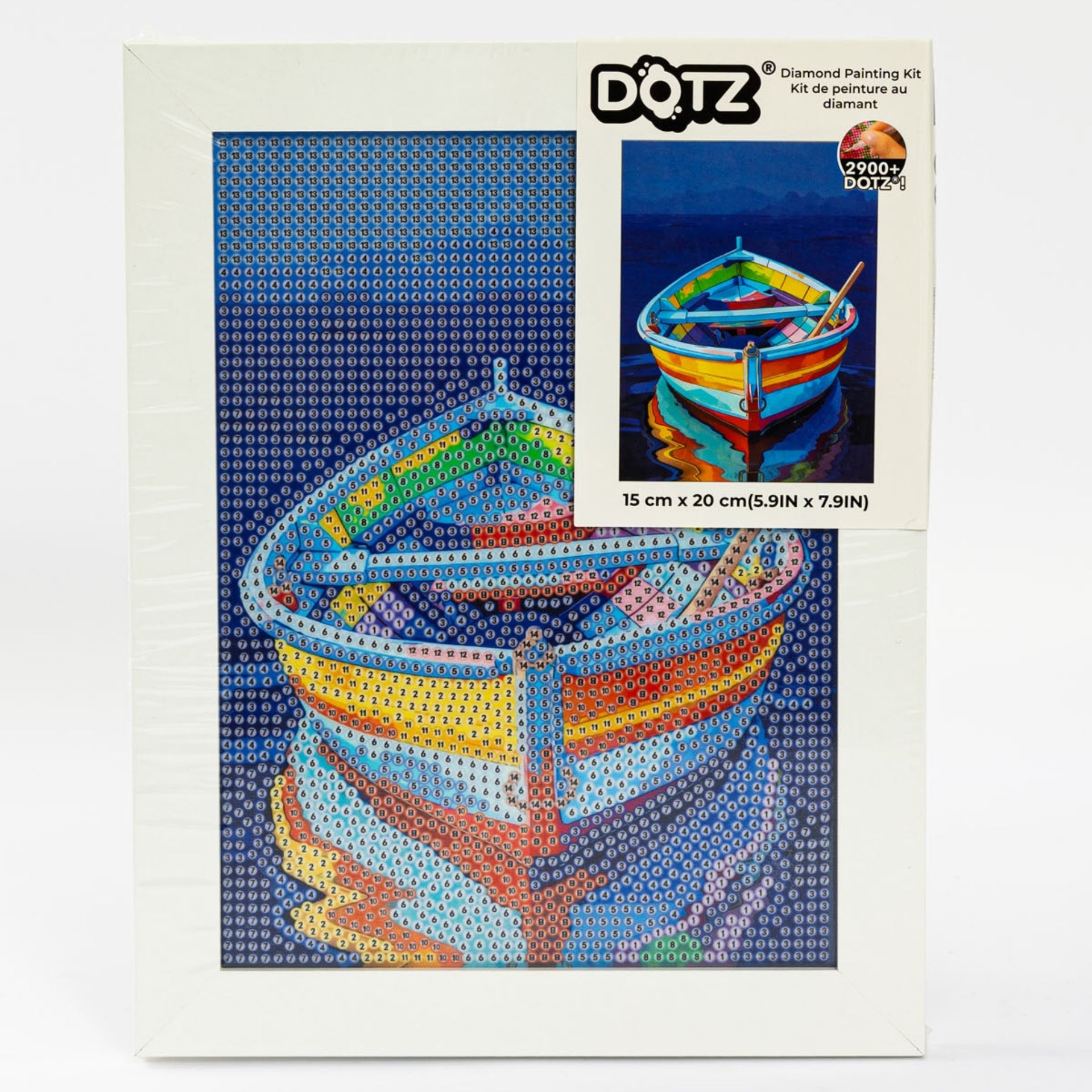 Diamond Dotz Stretched Canvas – Dreamboat – 15 x 20cm