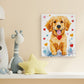 Diamond Dotz Stretched Canvas – Puppy Love – 20 x 25cm
