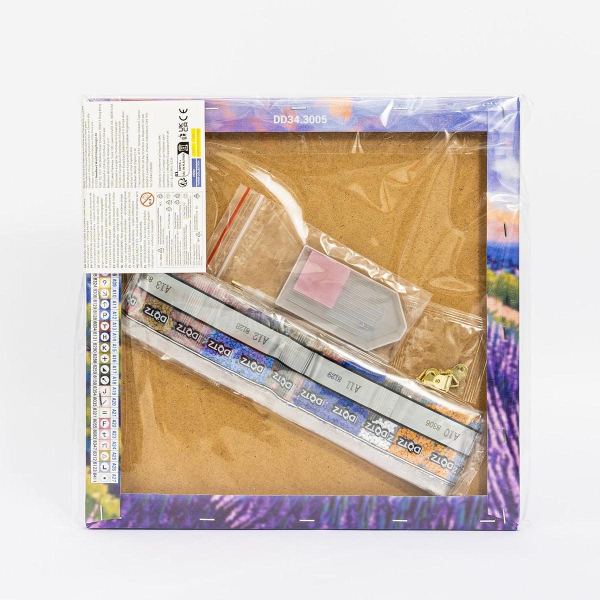 Diamond Dotz Stretched Canvas – Under the Lavender Sky – 30 x 30cm