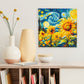 Diamond Dotz Stretched Canvas – Starry Night Sunflowers – 30 x 30cm