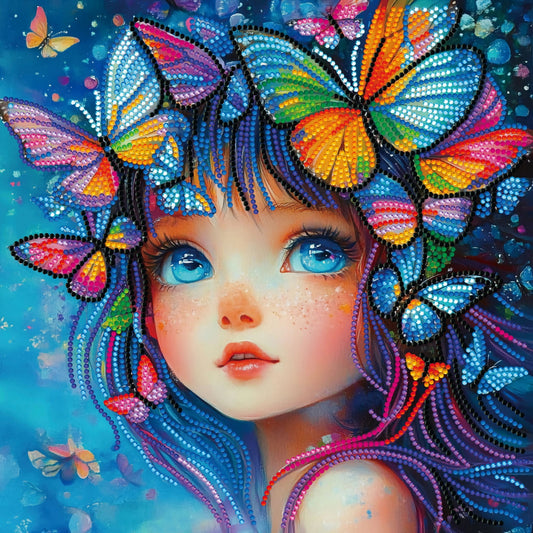 Diamond Dotz Stretched Canvas – Pillywiggin – 30 x 30cm