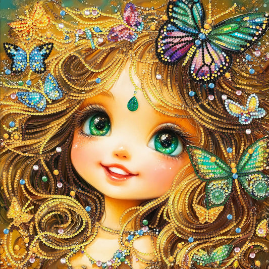 Diamond Dotz Stretched Canvas – Pixie – 30 x 30cm