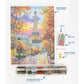 Diamond Dotz Stretched Canvas – Eiffel's Autumn Glow – 30 x 40cm