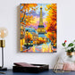 Diamond Dotz Stretched Canvas – Eiffel's Autumn Glow – 30 x 40cm