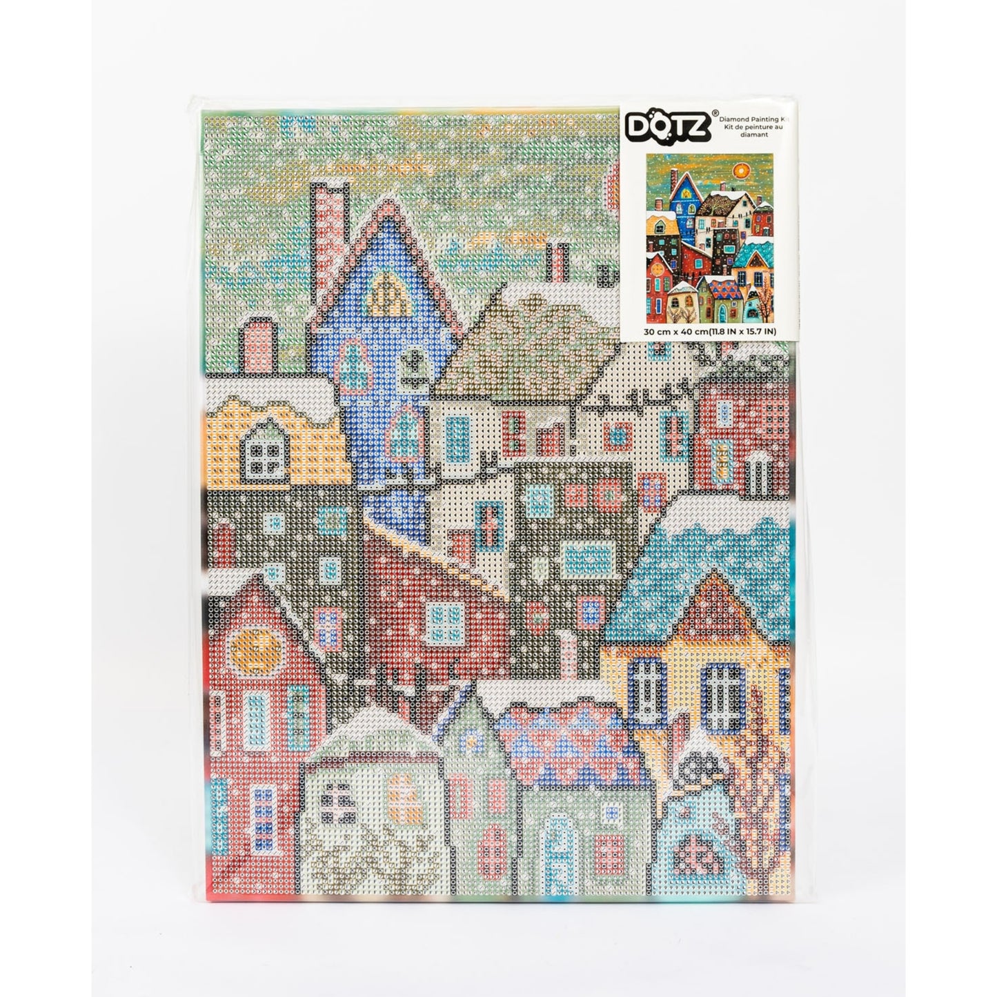 Diamond Dotz Stretched Canvas – Frosted Fantasy – 30 x 40cm