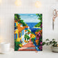 Diamond Dotz Stretched Canvas – Mediterranean – 30 x 40cm