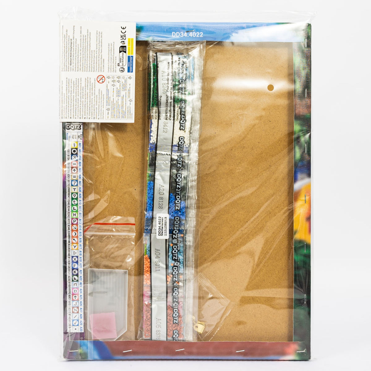 Diamond Dotz Stretched Canvas – Mediterranean – 30 x 40cm