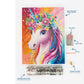 Diamond Dotz Stretched Canvas – Unicorn Princess – 30 x 40cm
