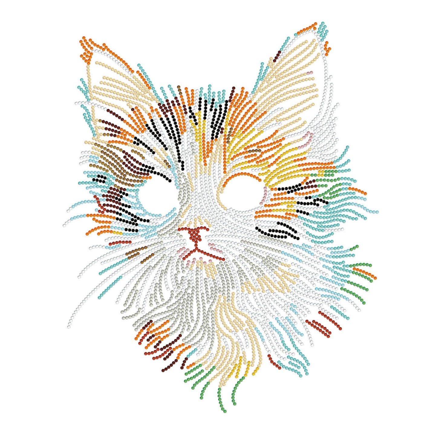 Diamond Dotz Stretched Canvas – Young Kitten – 30 x 40cm