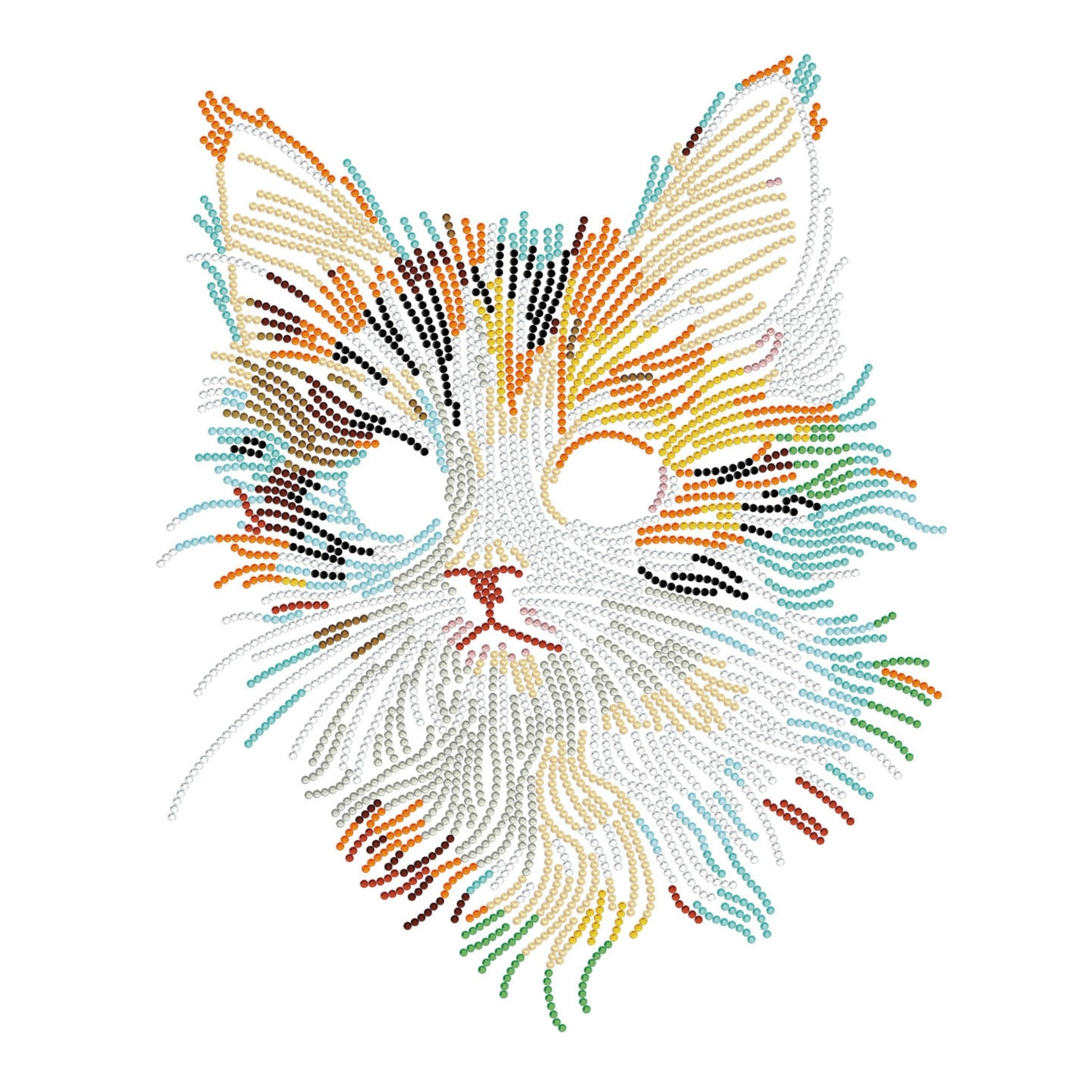 Diamond Dotz Stretched Canvas – Young Kitten – 30 x 40cm