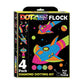 Diamond Dotz Neon Flock Black Set – Neon Space – 4 Pack (20 x 25cm)