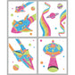Diamond Dotz Neon Flock Black Set – Neon Space – 4 Pack (20 x 25cm)