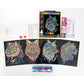 Diamond Dotz Neon Flock Black Set – Wild Neon – 4 Pack (20 x 25cm)