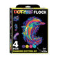 Diamond Dotz Neon Flock Black Set – Neon Sea Life – 4 Pack (20 x 25cm)