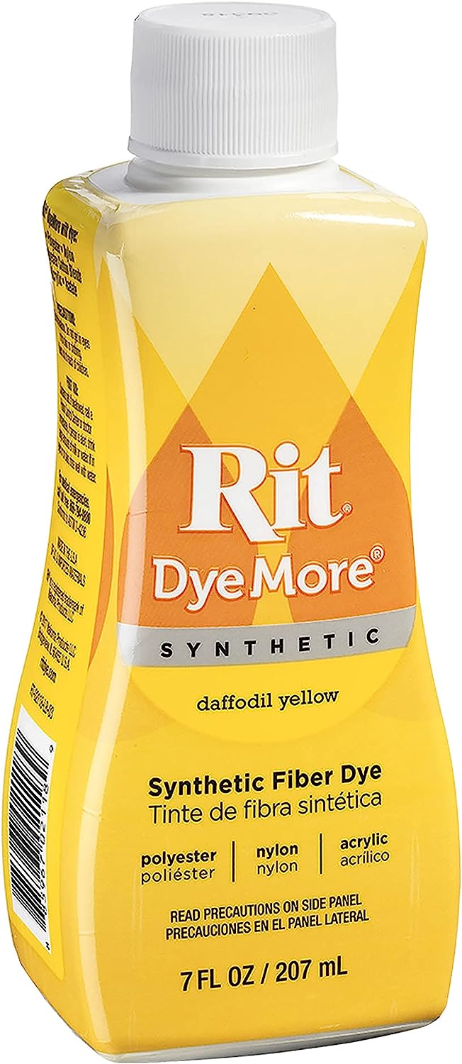Rit Dye More Synthetic 7oz-Daffodil Yellow