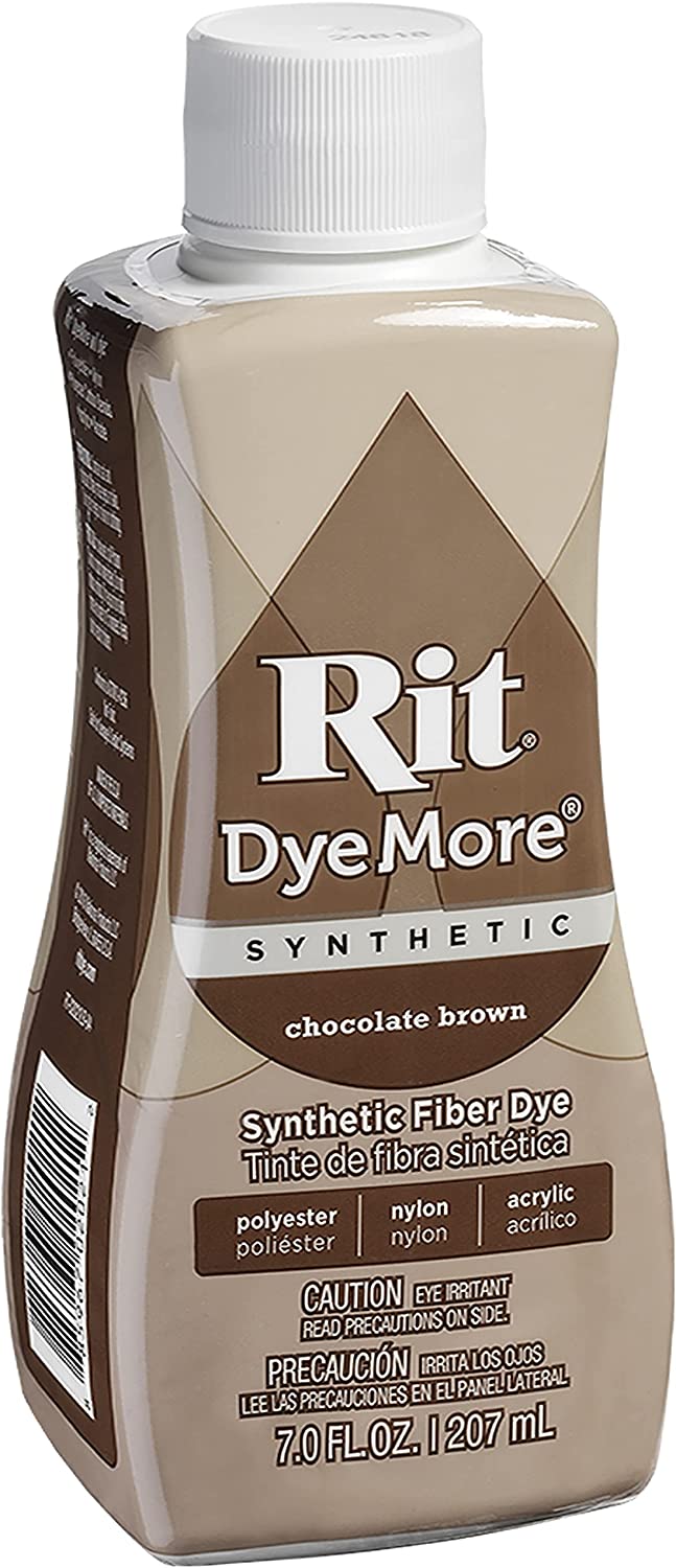 Rit Dye More Synthetic 7oz-Chocolate Brown
