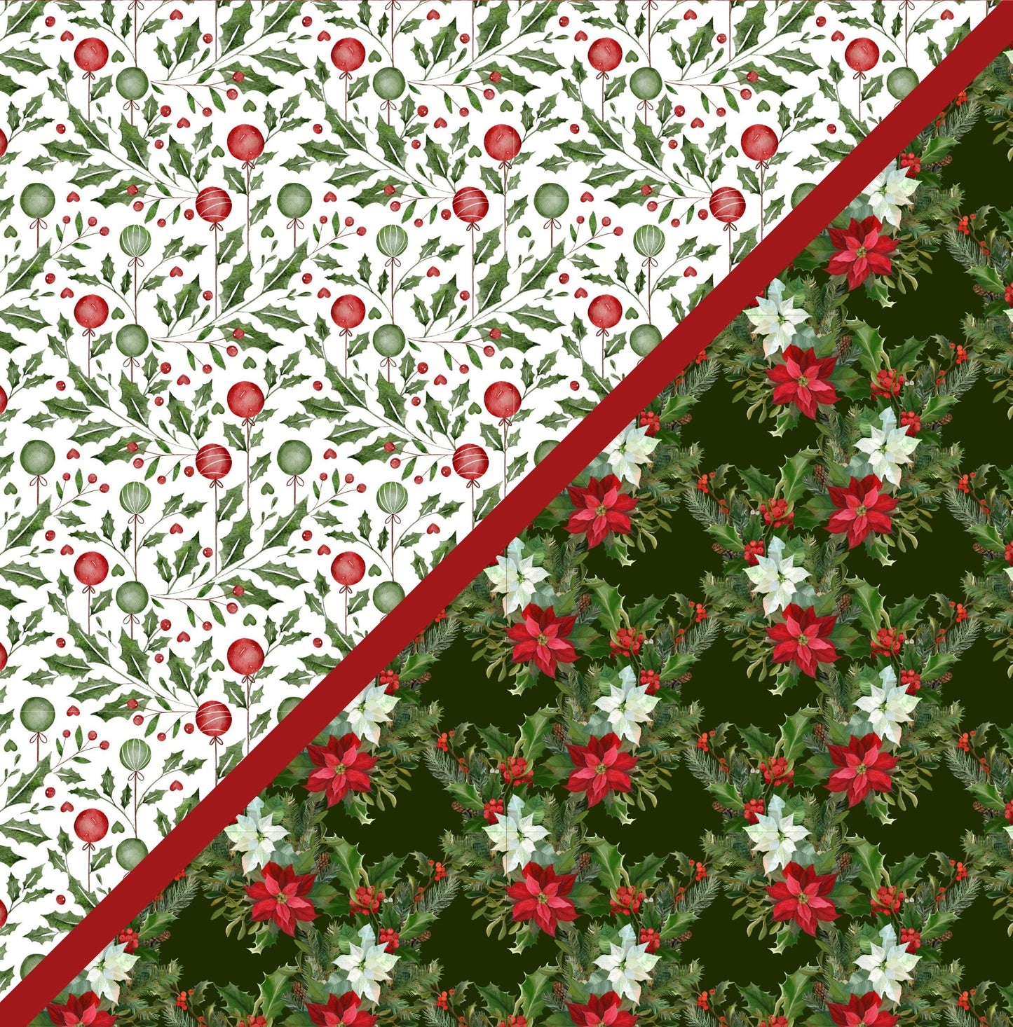 Digital Kit A4 Papers Yuletide Wishes - 12 Designs