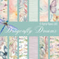Digital Kit A4 Papers Dragonfly Dreams - 12 designs