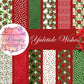 Digital Kit A4 Papers Yuletide Wishes - 12 Designs