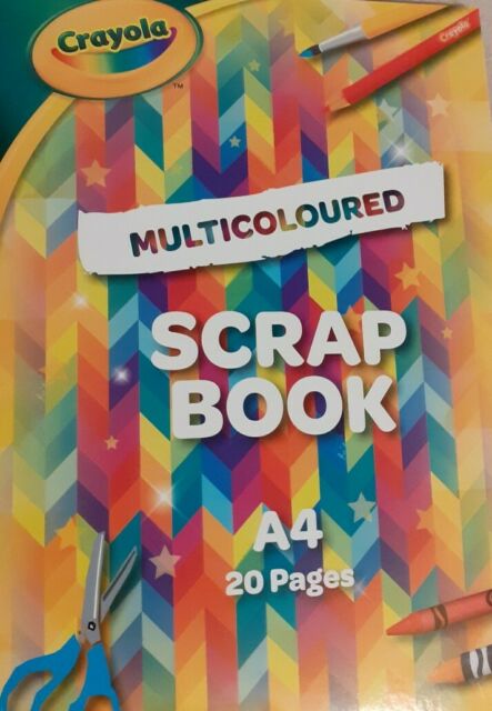 Crayola Scrapbook 20 Pages – DRKCrafts