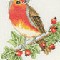 Anchor Counted Cross Stitch Kit Red Robin