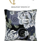 Anchor Tapestry Cushion Kit Floral Swirl in Black