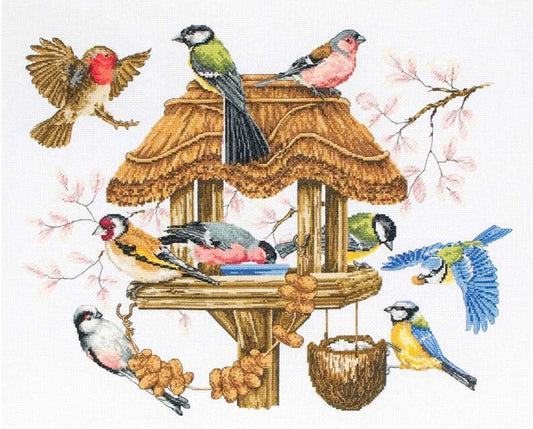 Anchor - Counted Cross Stitch Kit - Bird Table - APC942