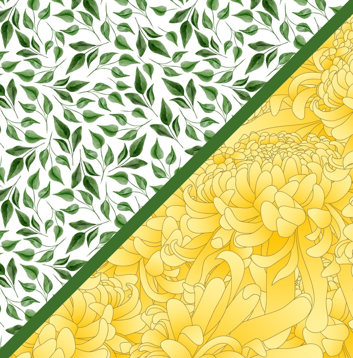 Digital Kit A4 Papers Buttercup Fields - 12 Designs