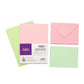 Crafter's Companion - A6 Mixed Pastels Card & Envelopes 100pc