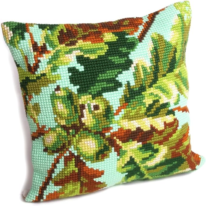 Collection D'Art - Cross Stitch Cushion Front Kit - Acorn -