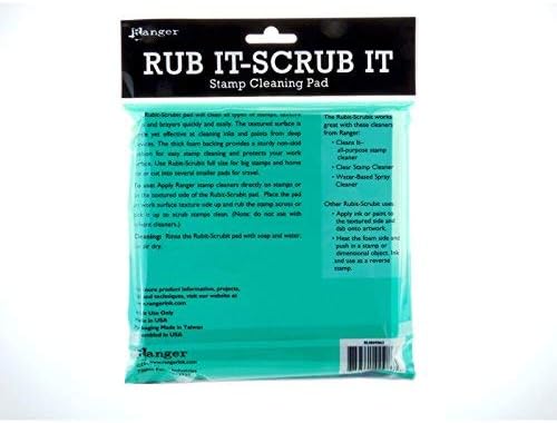 Inkssentials Rub-It Scrub-It Stamp Cleaning Pad-6X6