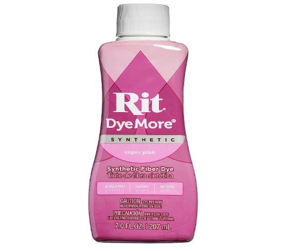 Rit Dye More Synthetic 7oz-Super Pink