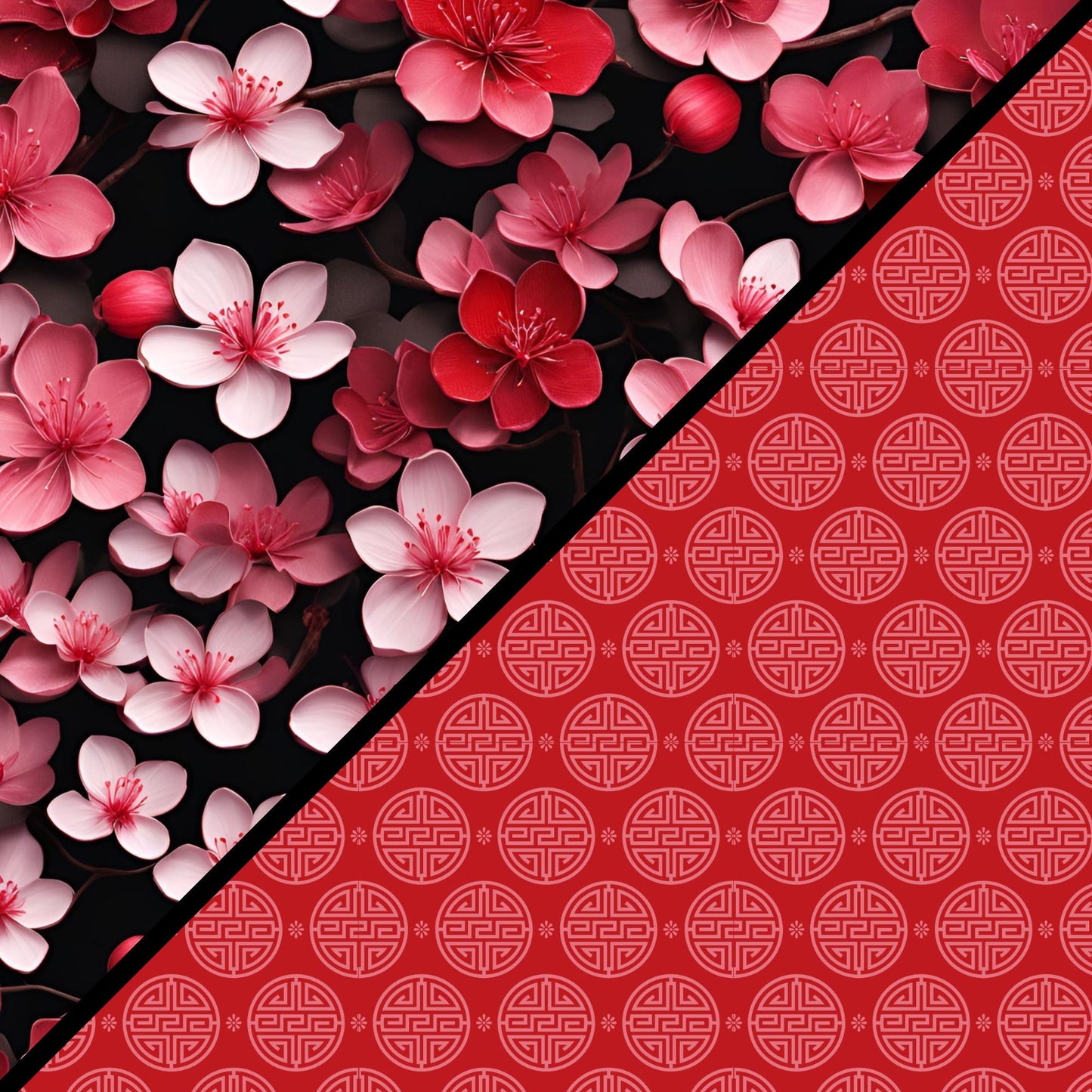 Digital Kit A4 Papers Cherry Blossom Grove - 12 Designs