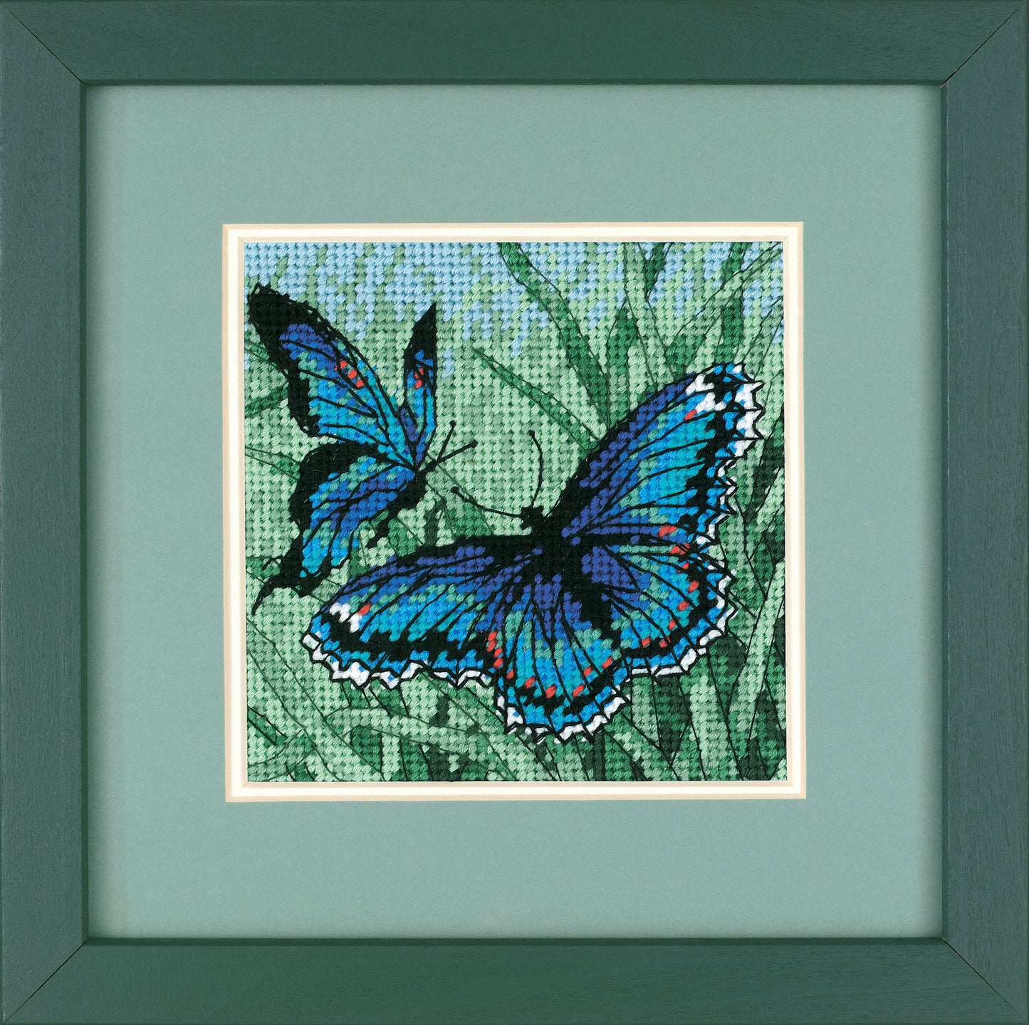 Dimensions Mini Needlepoint Kit Butterfly Duo