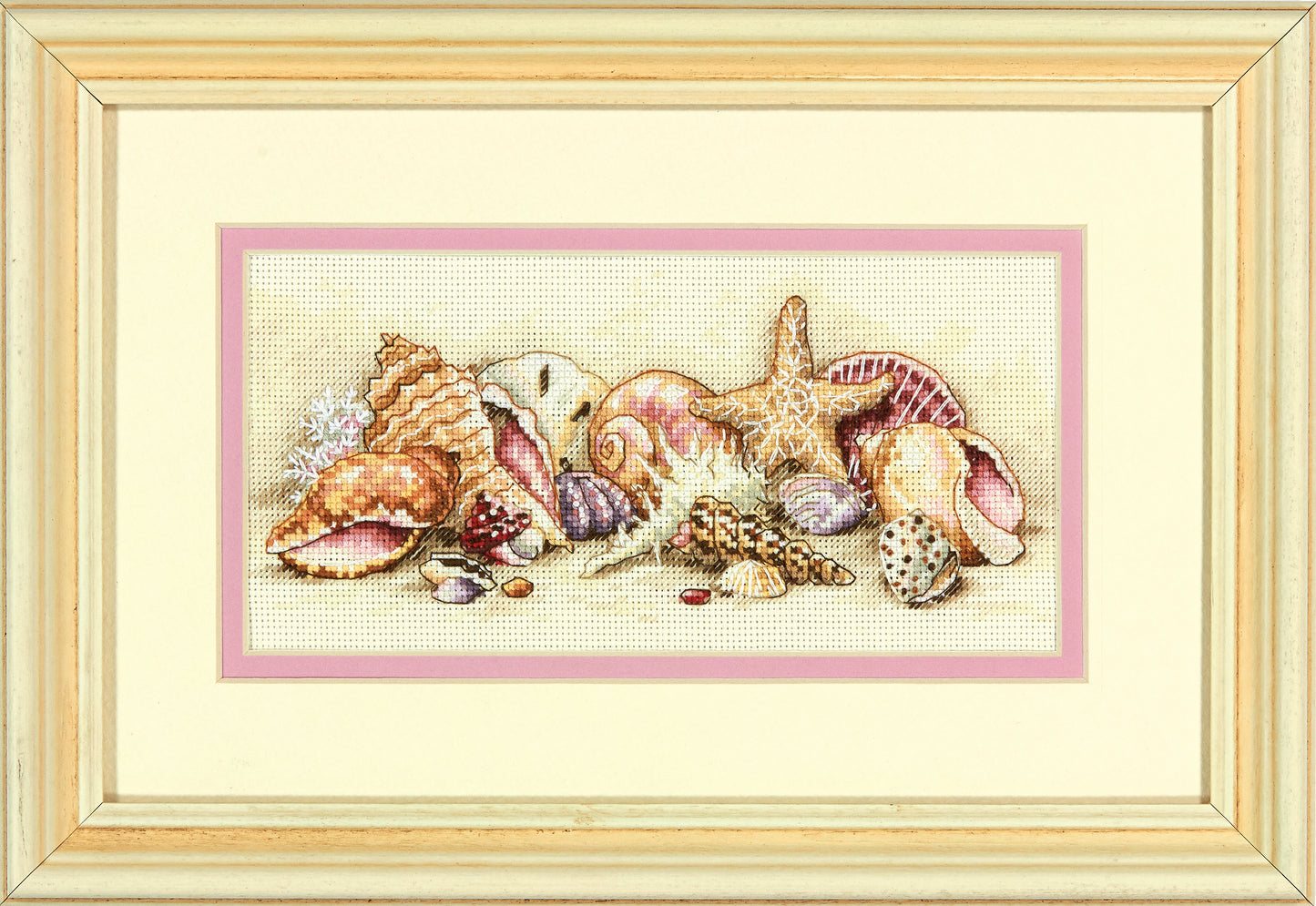Dimensions Gold Petite Counted Cross Stitch Kit  Seashell Treasures