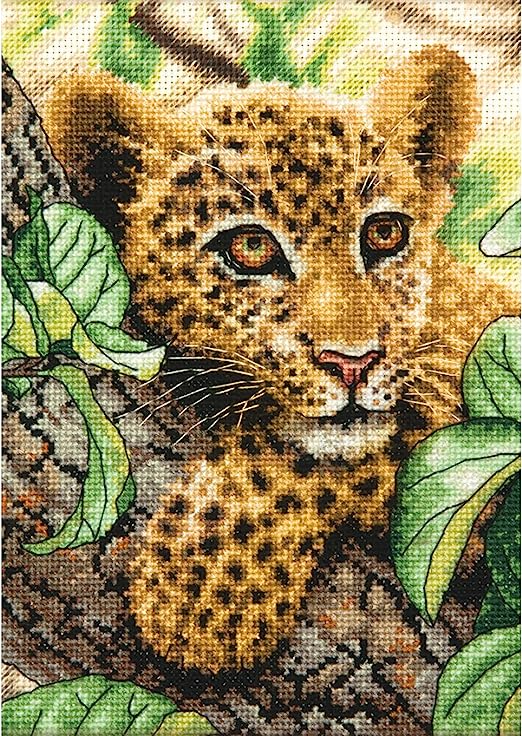 Dimensions Counted Gold Cross Stitch Kit Tree Hugger