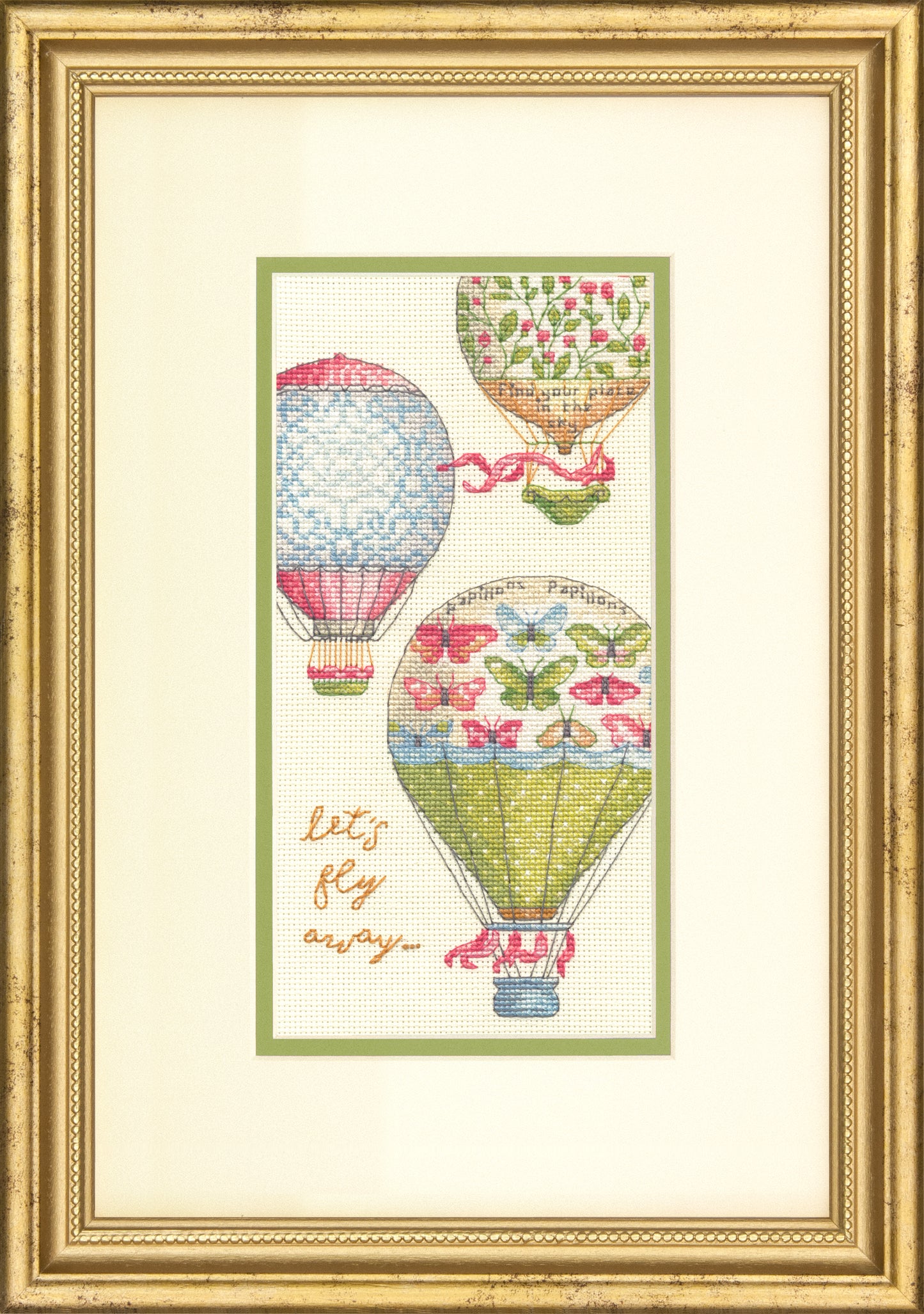 Dimensions Counted Cross Stitch Kit Let's Fly Away