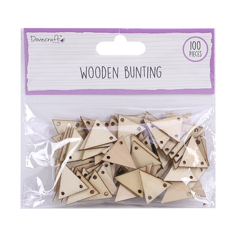 Dovecraft Essentials Wooden Bunting