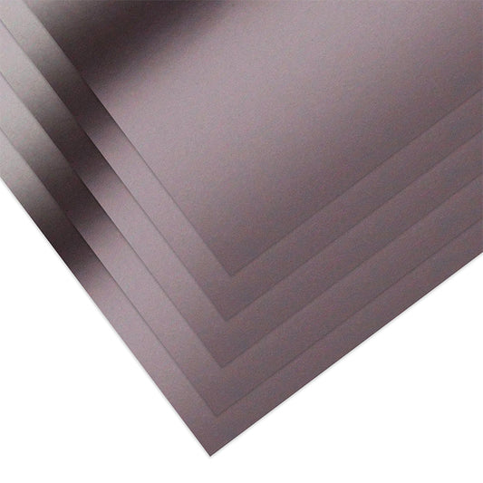 Dovecraft Essentials A4 Mirror Card - Gun Metal - 10 Sheets