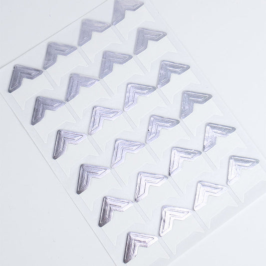 Dovecraft Essentials Photo Corners - Silver