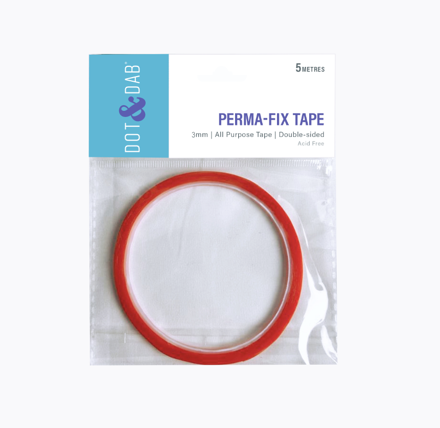 Dot & Dab Permafix Double Sided Tape 3mm