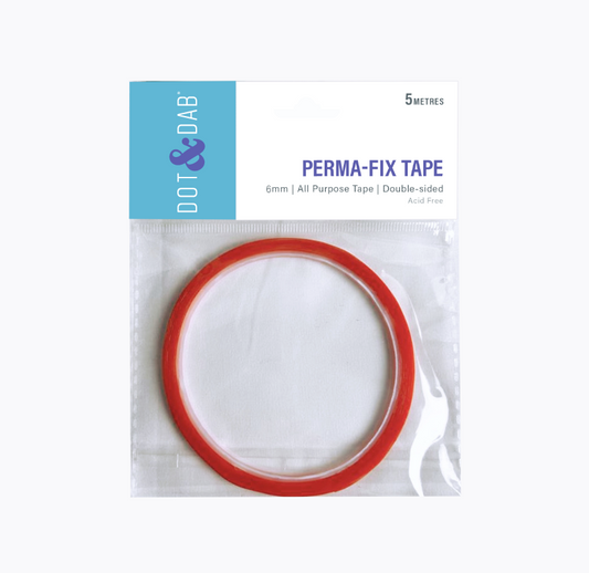 Dot & Dab Permafix Double Sided Tape 6mm