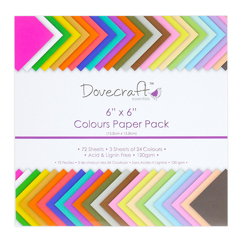 Dovecraft Colour Value 6x6 Paper Pack
