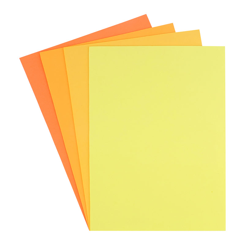 Dovecraft A4 Foam - Yellow & Orange