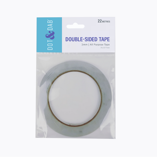 Dot & Dab Double Sided Tape 3mm x 22m