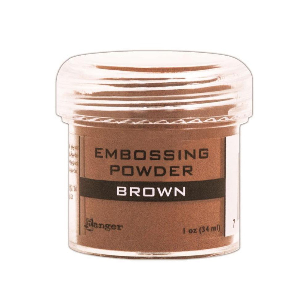Ranger Embossing Powder-Brown